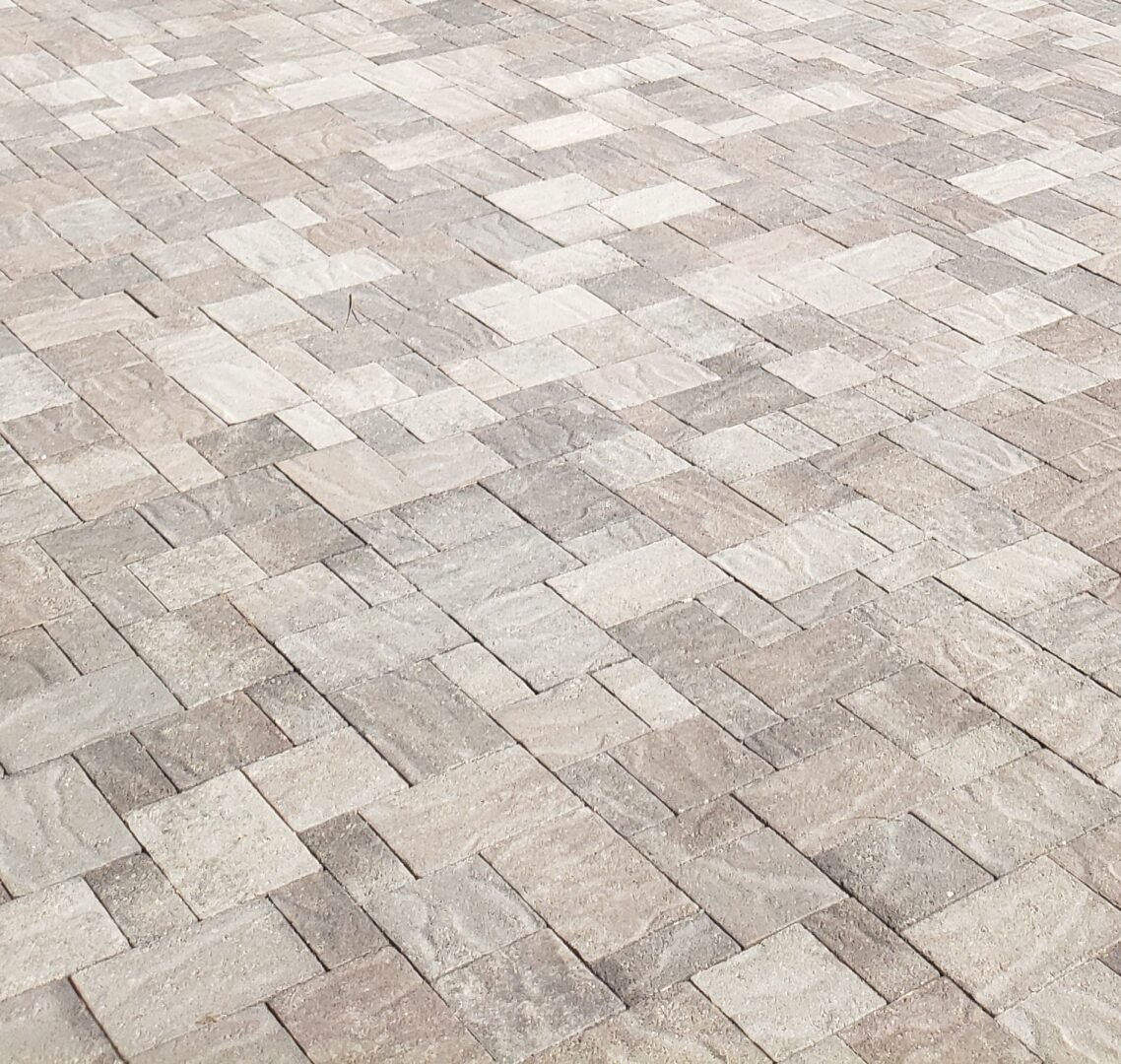 pavers close up